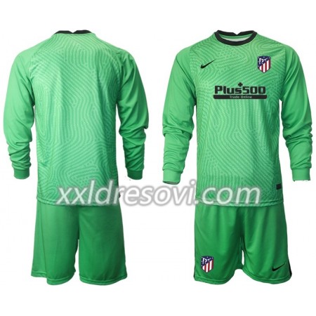 Atlético Madrid Golmanski Dječji Komplet dresovi za nogomet 2020-2021 M001 Dugim Rukavima (+ kratke hlače)